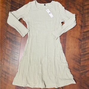 Cute SIZE SMALL Maternity Ribbed Dress Or Regular Dress